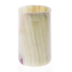 Ваза цилиндрическая из натурального оникса 7х12 см 350 мл (3х5) — 