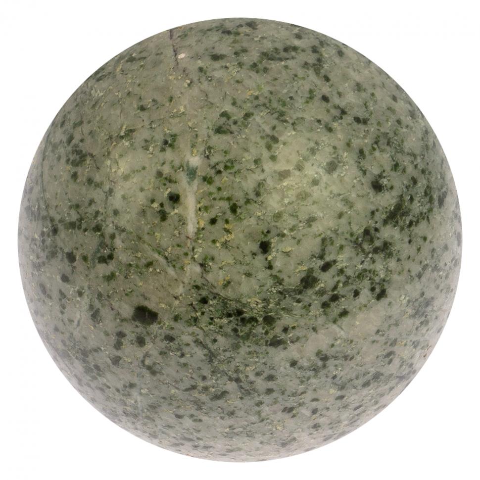 Шар из жадеита 10 см фото 1 — 