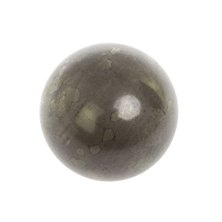 Шар из камня пирит 4 см фото 1 — 