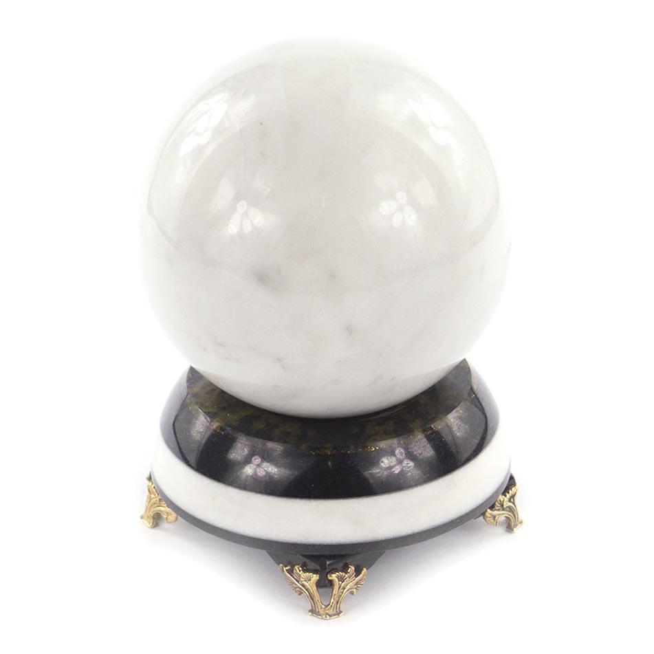 Шар из мрамора Антистресс 10,5 см фото 1 — 