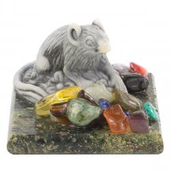 Сувенир из мрамолита &quot;Крыса&quot; — 