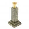 Подсвечник церковный столбик 5х12 см камень змеевик фото 2 — 