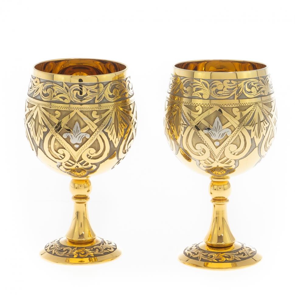 Набор из двух рюмок "Коньячный" 50 мл Златоуст фото 1 — 