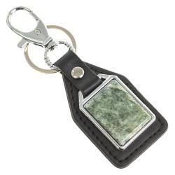 Брелок для ключей с накладкой из парагонита — 