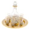 Водочный набор "Юбилейный" графин и 6 стопок на подносе фото 1 — 