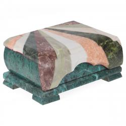 Шкатулка с мозаикой 17,5х11х8 см — 