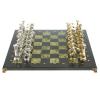 Шахматы "Олимпийские игры" доска 44х44 см змеевик фигуры металлические фото 2 — 