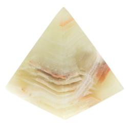 Пирамида 4х4х4,5 см из оникса (1,5) — 