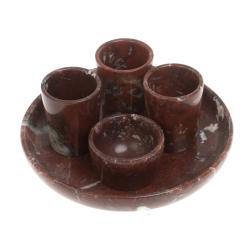 Водочный набор из камня креноид — 