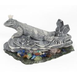 Сувенир из мрамолита &quot;Ящерица&quot; — 