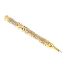 Ручка &quot;Царская&quot; с фианитами мужская Златоуст — 