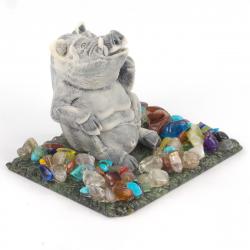 Сувенир &quot;Кабан сидит&quot; из мрамолита — 