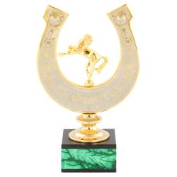 Подкова из малахита &quot;На счастье&quot; — 