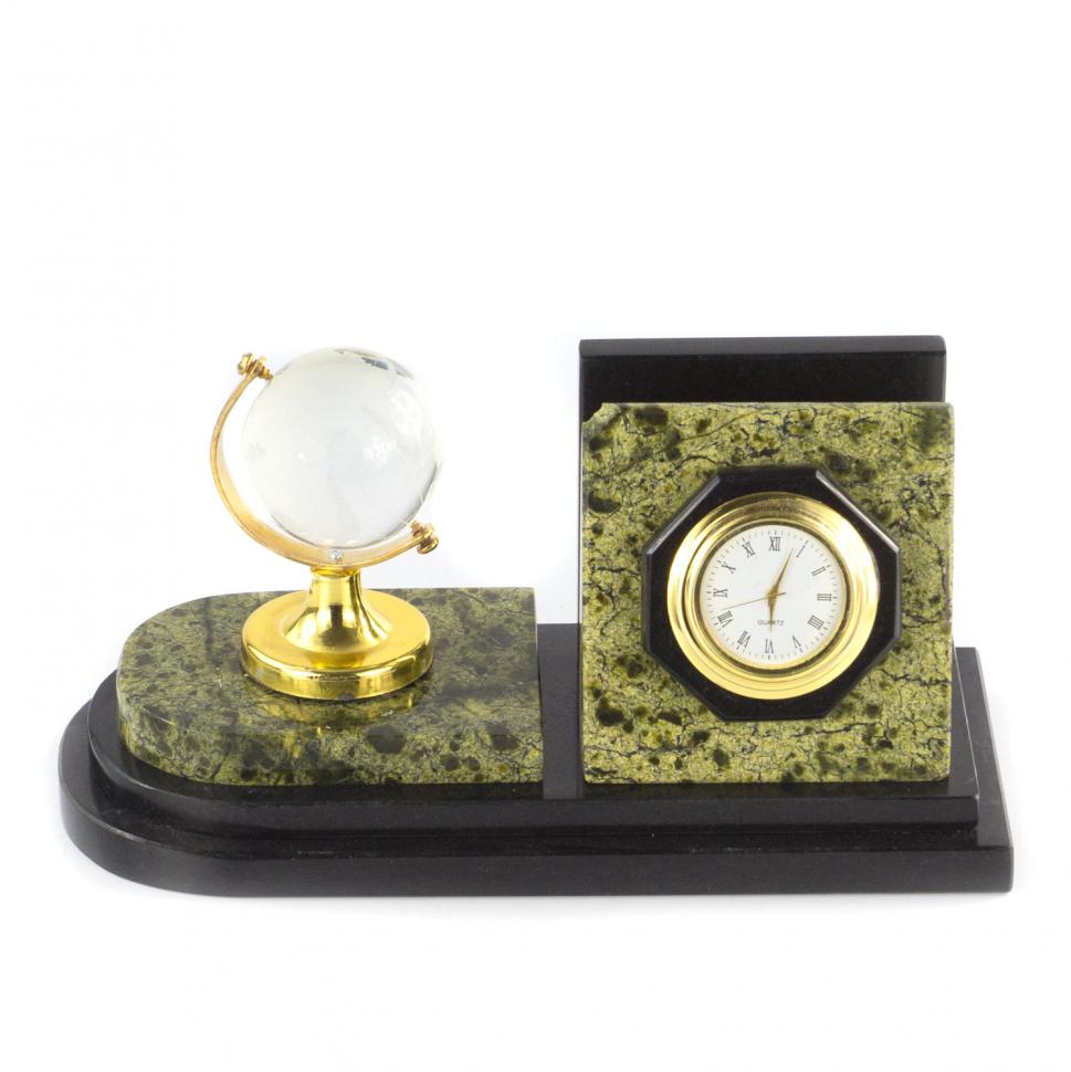 Мини-набор из змеевика "Глобус" фото 1 — 