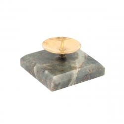 Подсвечник из офиокальцита — 