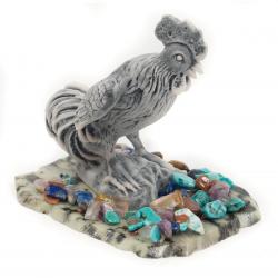 Сувенир &quot;Петух&quot; из мрамолита — 