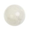 Шар из белого мрамора диаметром 9,5 см фото 1 — 