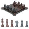 Шахматы с гравировкой "Турнирные" из лемезита 36х36 см фото 1 — 