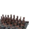 Шахматы с гравировкой "Турнирные" из лемезита 36х36 см фото 3 — 