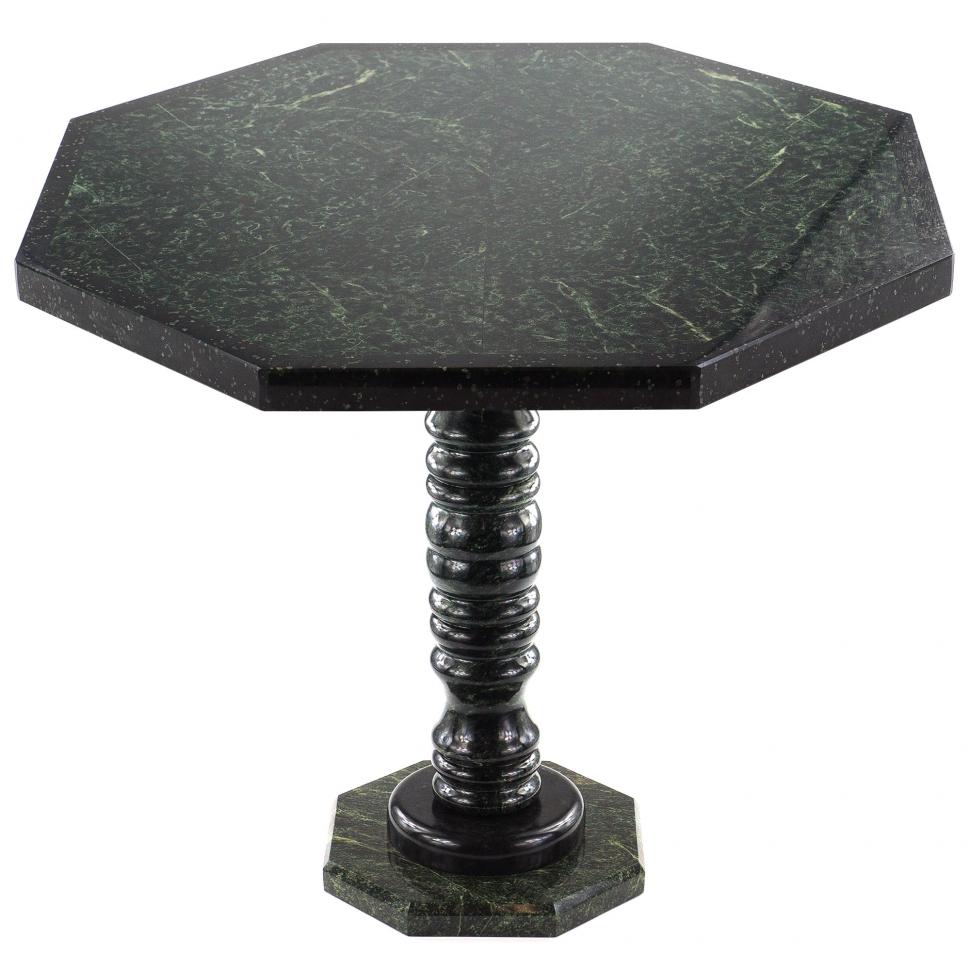 Стол из камня змеевик фото 1 — 