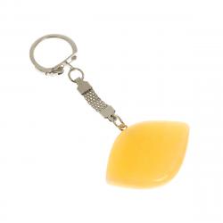 Брелок &quot;остроконечный&quot; из медового оникса — 